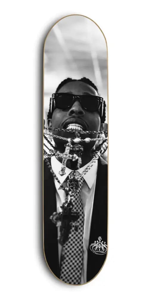 Design 71 skateboard wall art
